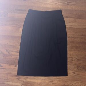 Black skirt with pockets size 12